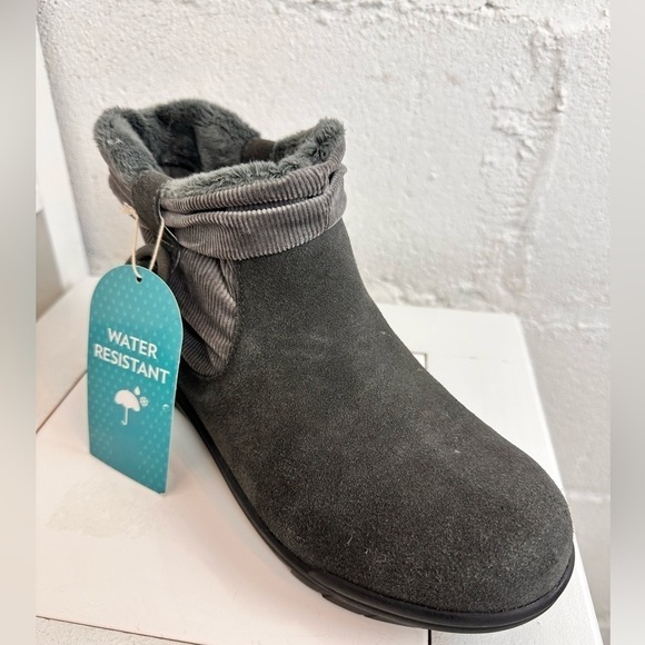 NEW JAMBU Boots Women’s Size 9 Hickory Water Resistance Ankle Boot Soft Fur - Picture 3 of 10